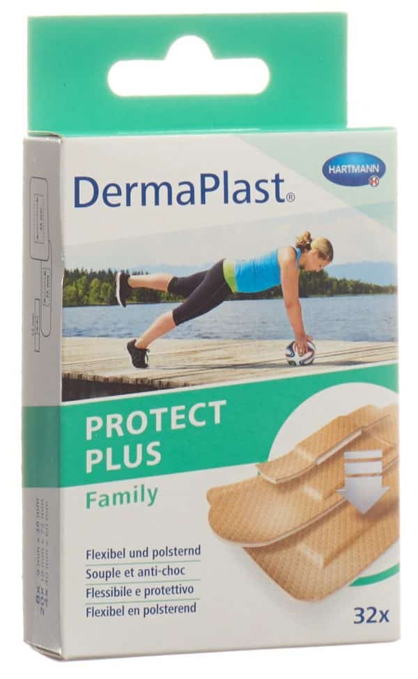 PICFRONT3D DERMAPLAST ProtectPlus Family 3 Grössen 32 Stk