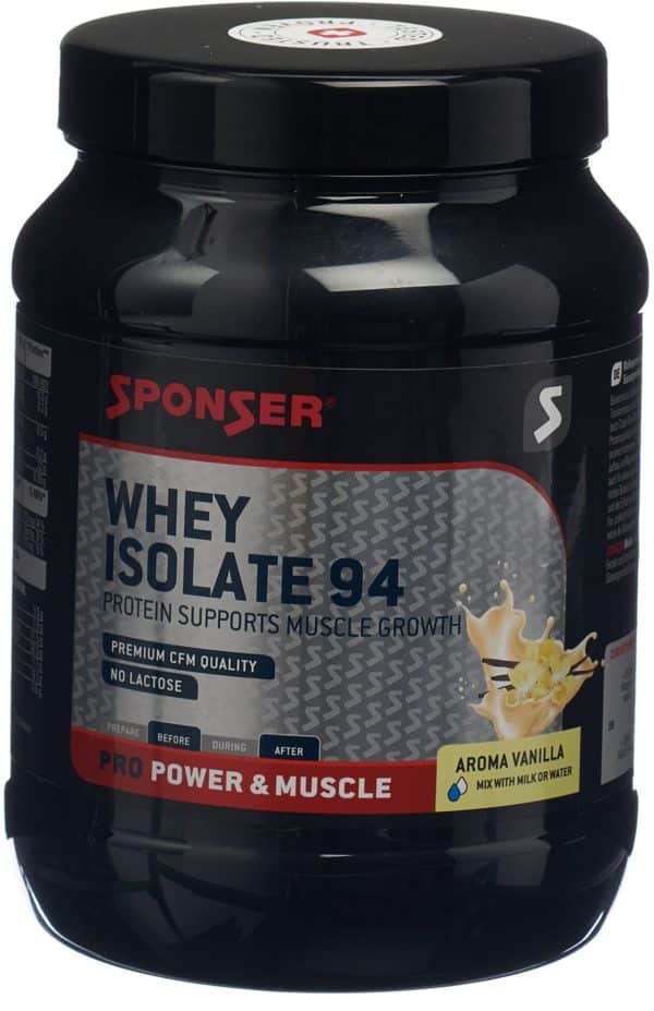 SPONSER Whey Isolate 94 Vanilla Ds 425 g
