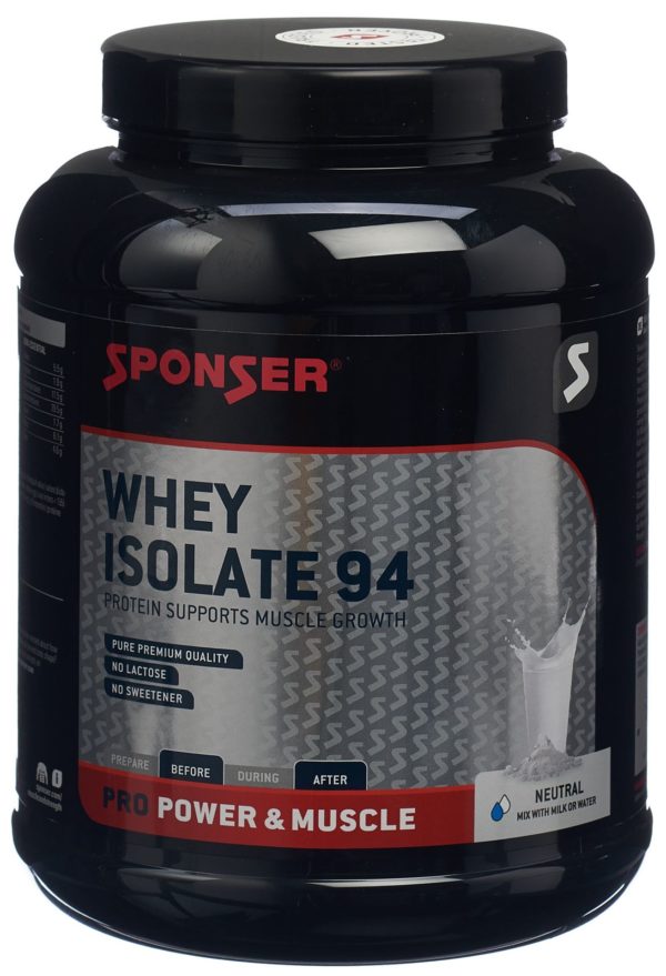 PICFRONT3D SPONSER Whey Isolate 94 Neutral Ds 850 g