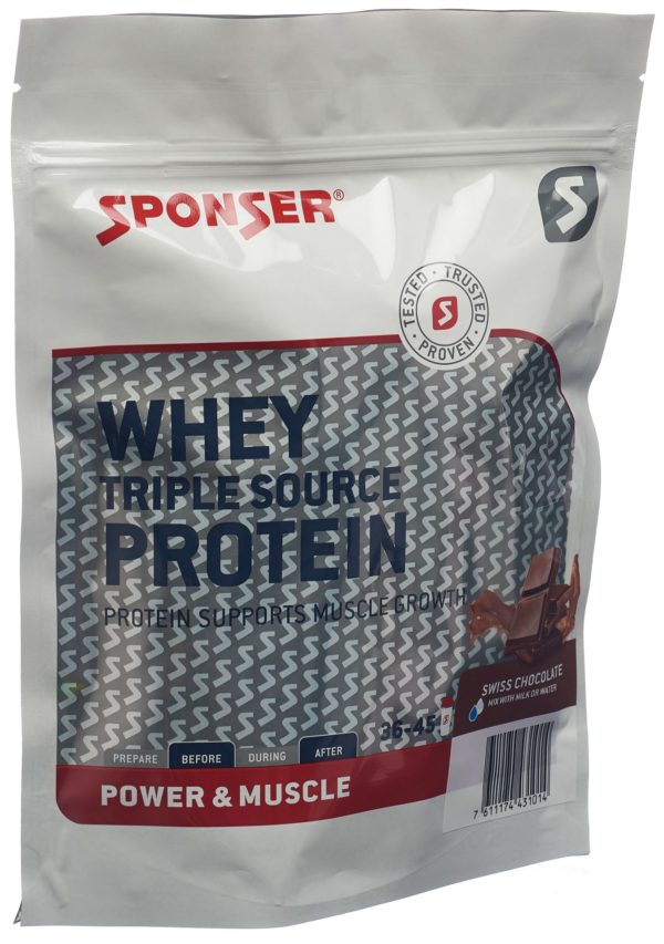 PICFRONT3D SPONSER Whey Triple Source Protein Chocolate 500 g