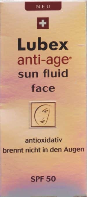 LUBEX ANTI-AGE sun fluid face SPF 50 Fl 30 ml
