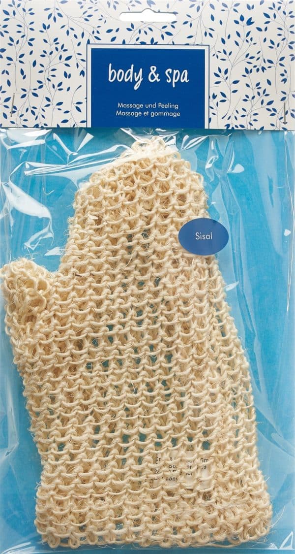 PICFRONT HERBA Massagehandschuh fein Sisal