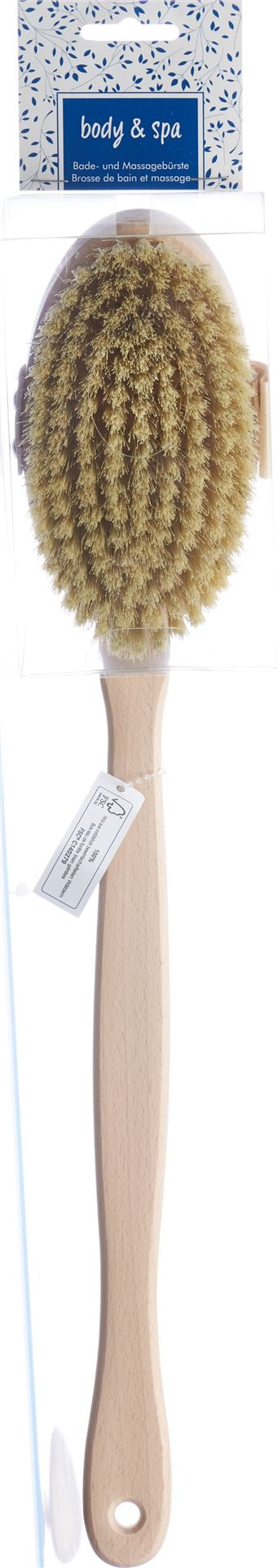 PICFRONT HERBA Bade- Massagebürste Borstenmischung