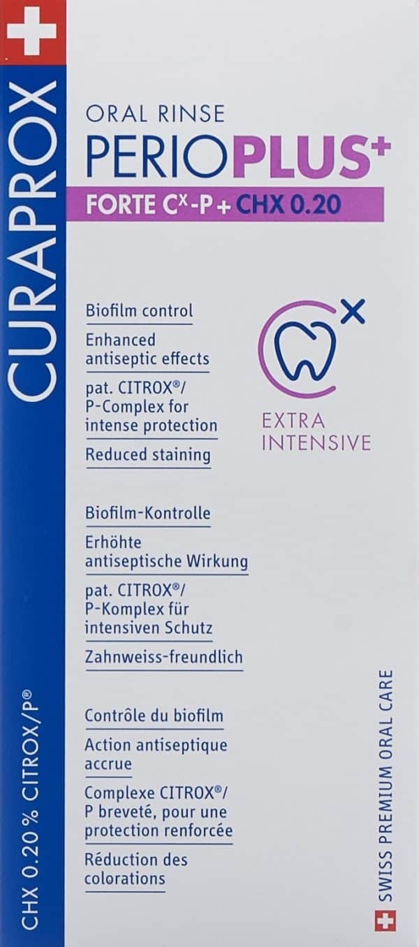 PICFRONT CURAPROX Perio Plus Forte CHX 0.2 % 200 ml