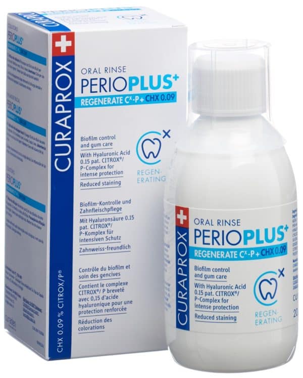 PICFRONT3DPLUS CURAPROX Perio Plus Regenerate CHX 0.09 % 200 ml