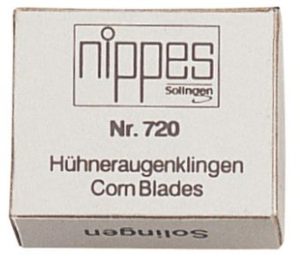 NIPPES Ersatzklingen Hornhauthobel 20 Stk