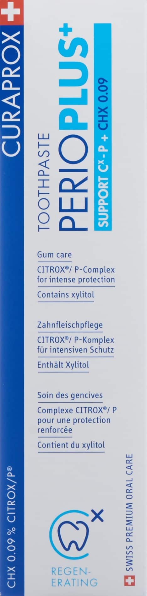 PICFRONT CURAPROX Perio Plus Support CHX 0.09 % Tb 75 ml