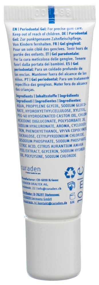 CONTENTBACK CURAPROX Perio Plus Focus CHX 0.5 % Tb 10 ml