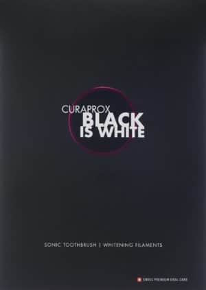 CURAPROX Hydrosonic Black is white sonic toothbru
