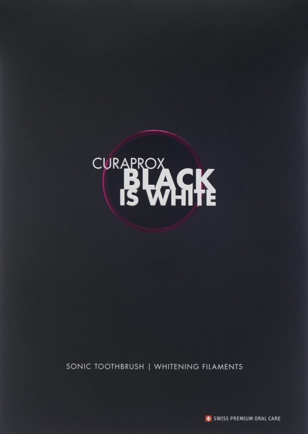 CURAPROX Hydrosonic Black is white sonic toothbru