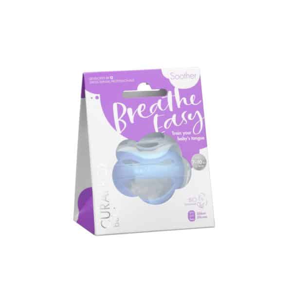 PICFRONT3D CURAPROX baby Schnuller Gr1 hellblau single
