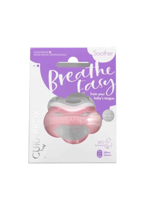 PICFRONT3D CURAPROX baby Schnuller Gr2 pink single