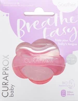 PICFRONT CURAPROX baby Schnuller Gr2 pink single