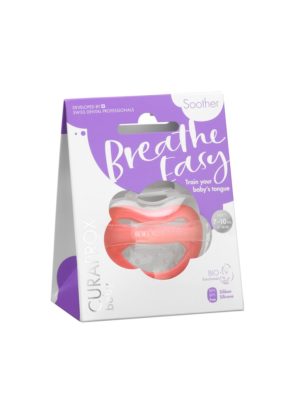PICFRONT3D CURAPROX baby Schnuller Gr1 coral single