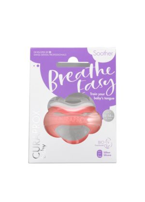 PICFRONT3D CURAPROX baby Schnuller Gr2 coral single