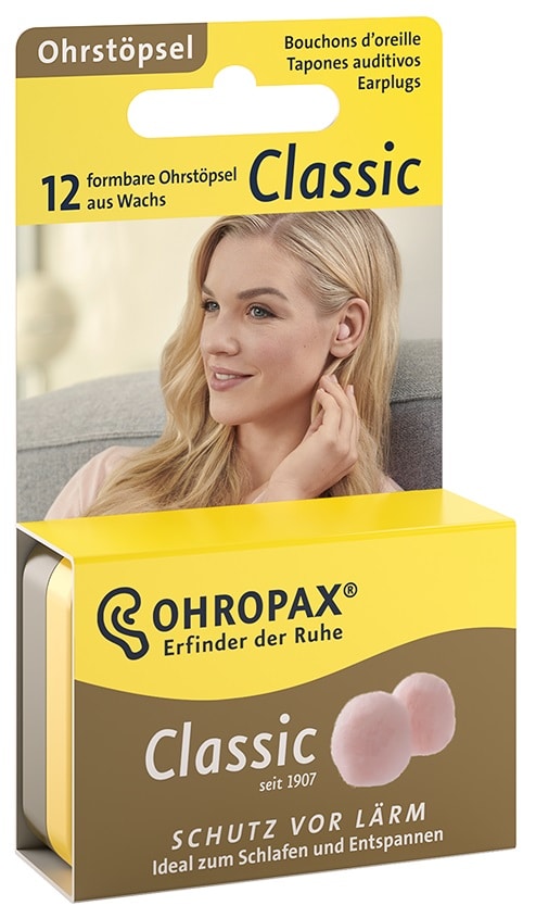 PICFRONT3D OHROPAX Classic Wachskugeln 12 Stk