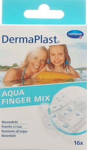 DERMAPLAST Aqua Finger Mix 16 Stk