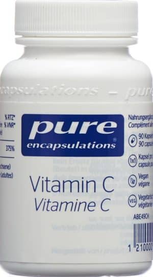 PURE Vitamin C Kaps Ds 90 Stk