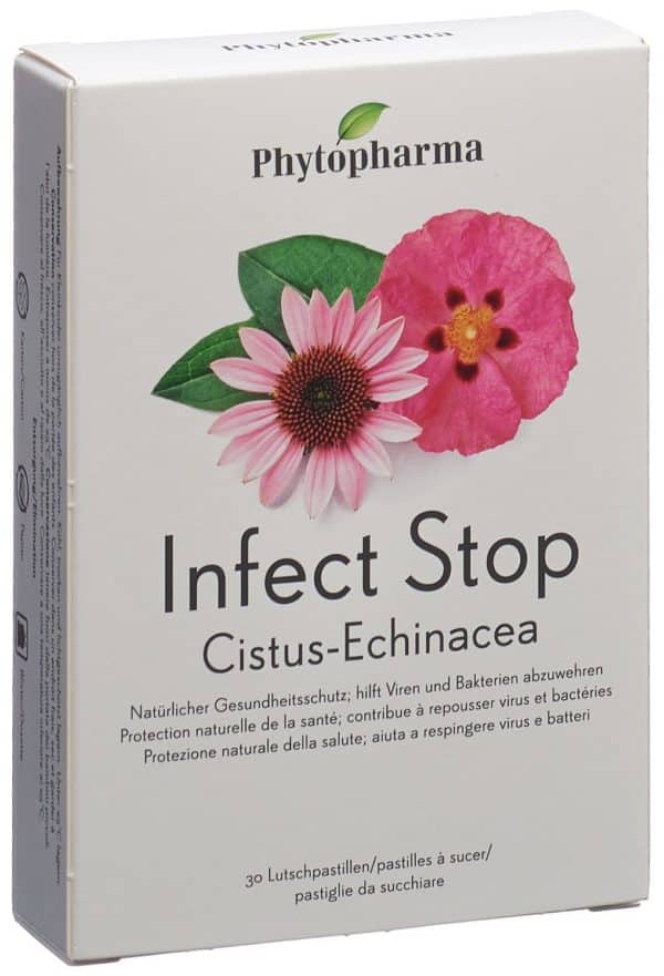 PICFRONT3D PHYTOPHARMA Infect Stop Lutschpastillen 30 Stk
