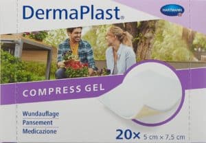 PICFRONT DERMAPLAST Compress Gel 5x7.5cm 20 Stk