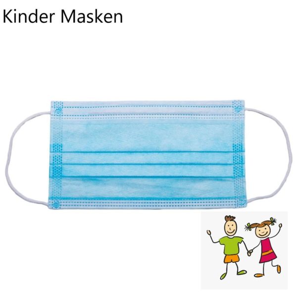 MARKETING VASANO OP Maske Kind 3-14 J Typ I D/F/I 50 Stk