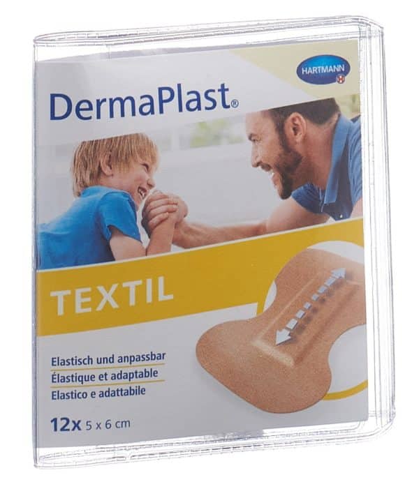 PICFRONT3D DERMAPLAST TEXTIL Fingerspitzen 5x6cm elast 12 Stk