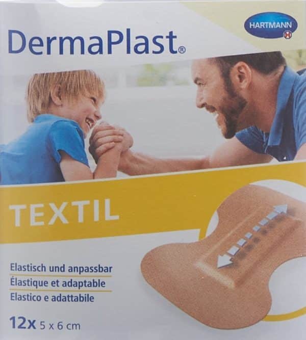 PICFRONT DERMAPLAST TEXTIL Fingerspitzen 5x6cm elast 12 Stk