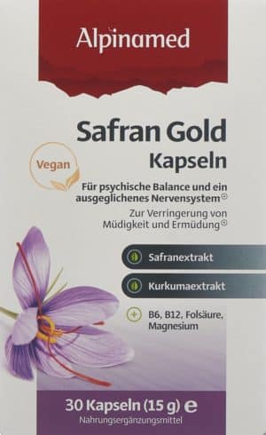PICFRONT ALPINAMED Safran Gold Kaps 30 Stk