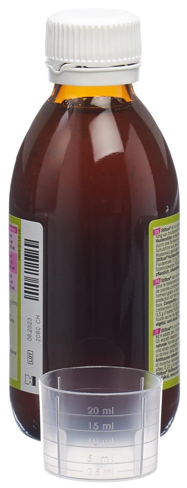 STILTUSS Pflanzlicher Hustenstiller Sirup 200 ml
