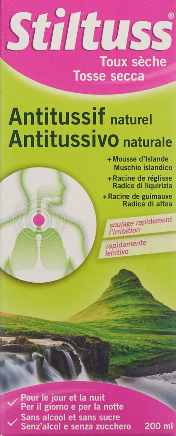 STILTUSS Pflanzlicher Hustenstiller Sirup 200 ml