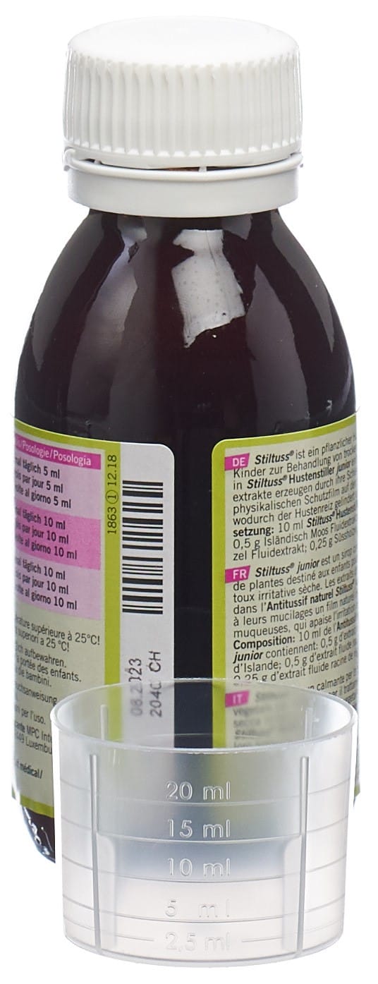 CONTENTBACK STILTUSS Pflanzl Hustenstiller Sirup Junior 100 ml
