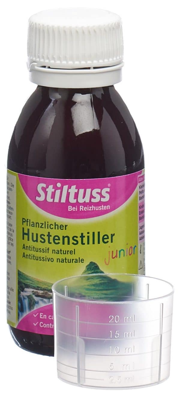 CONTENTFRONT STILTUSS Pflanzl Hustenstiller Sirup Junior 100 ml