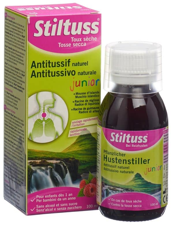 PICBACK3DPLUS STILTUSS Pflanzl Hustenstiller Sirup Junior 100 ml