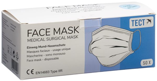 PICFRONT3D TECT Mundschutzmaske Typ IIR 50 Stk