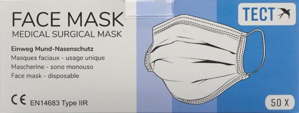 PICFRONT TECT Mundschutzmaske Typ IIR 50 Stk