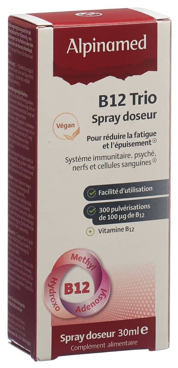 PICBACK3D ALPINAMED B12 Trio Dosierspray Fl 30 ml