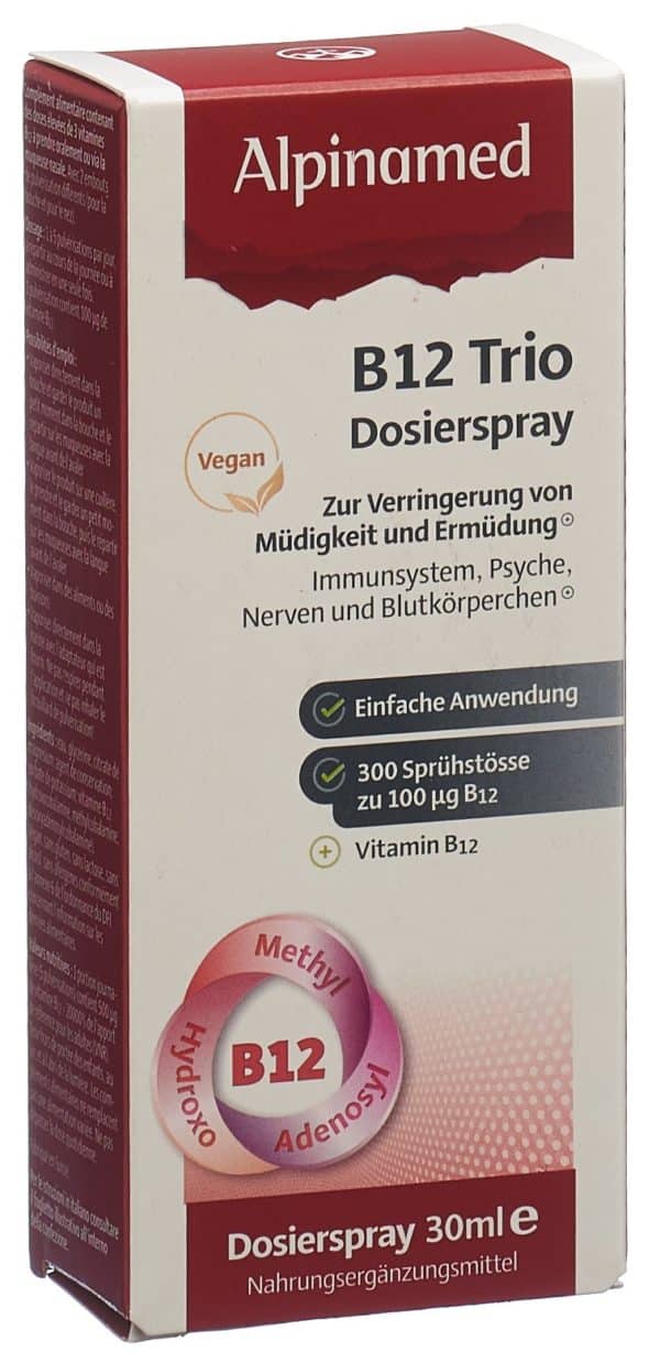 PICFRONT3D ALPINAMED B12 Trio Dosierspray Fl 30 ml