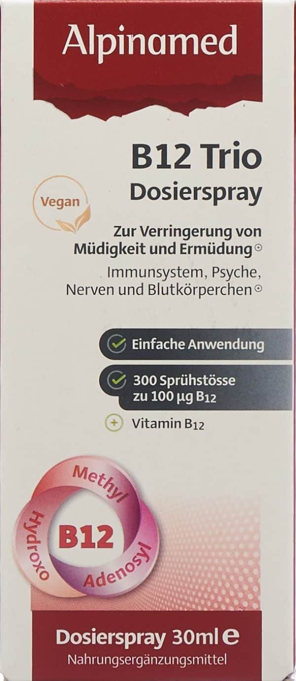 PICFRONT ALPINAMED B12 Trio Dosierspray Fl 30 ml