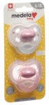 PICFRONT3D MEDELA Baby Nuggi Original 6-18 Rosa 2 Stk