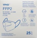 PICFRONT YPHD Atemschutzmaske FFP2 25 Stk