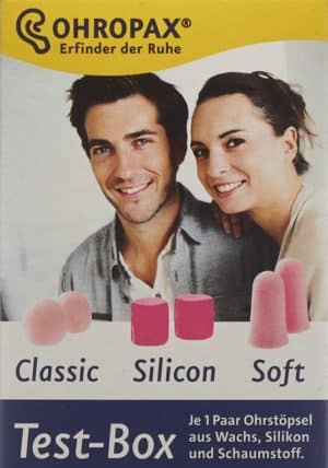 OHROPAX Testbox Ohrstöpsel 3 Paar assortiert