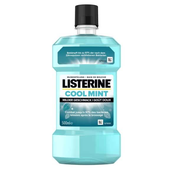 PICFRONT3D LISTERINE Coolmint mild Fl 500 ml