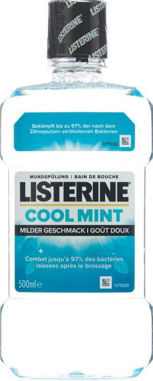 PICFRONT LISTERINE Coolmint mild Fl 500 ml