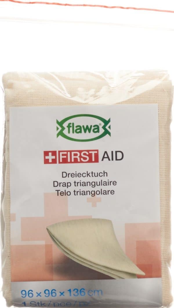 PICFRONT FLAWA Dreiecktuch 96x96x136cm