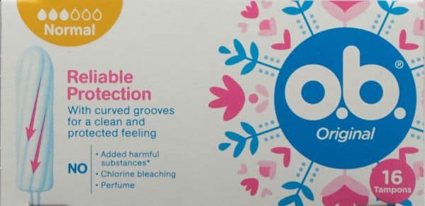 PICFRONT OB Tampons Original Normal 16 Stk