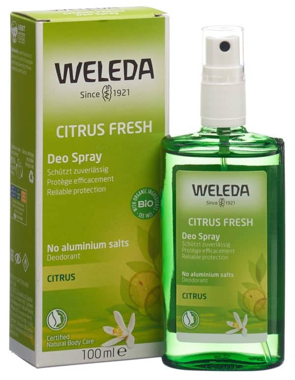 PICFRONT3DPLUS WELEDA Deo Spray Citrus 100 ml