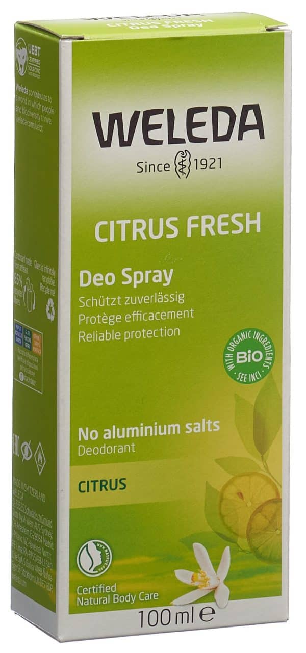 PICFRONT3D WELEDA Deo Spray Citrus 100 ml