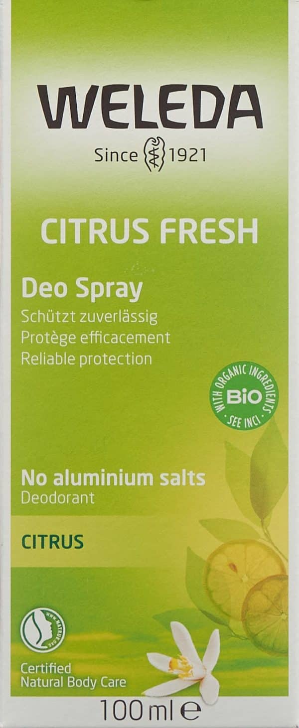 PICFRONT WELEDA Deo Spray Citrus 100 ml
