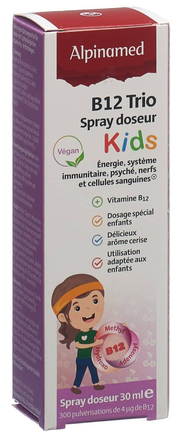 PICBACK3D ALPINAMED B12 Trio Dosierspray Kids Fl 30 ml