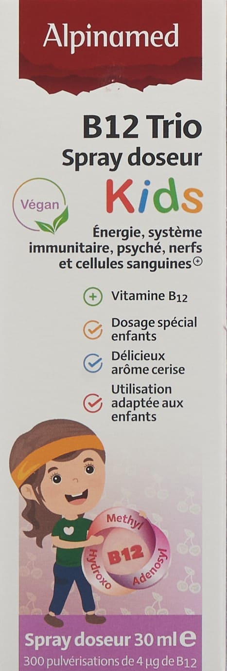 PICBACK ALPINAMED B12 Trio Dosierspray Kids Fl 30 ml